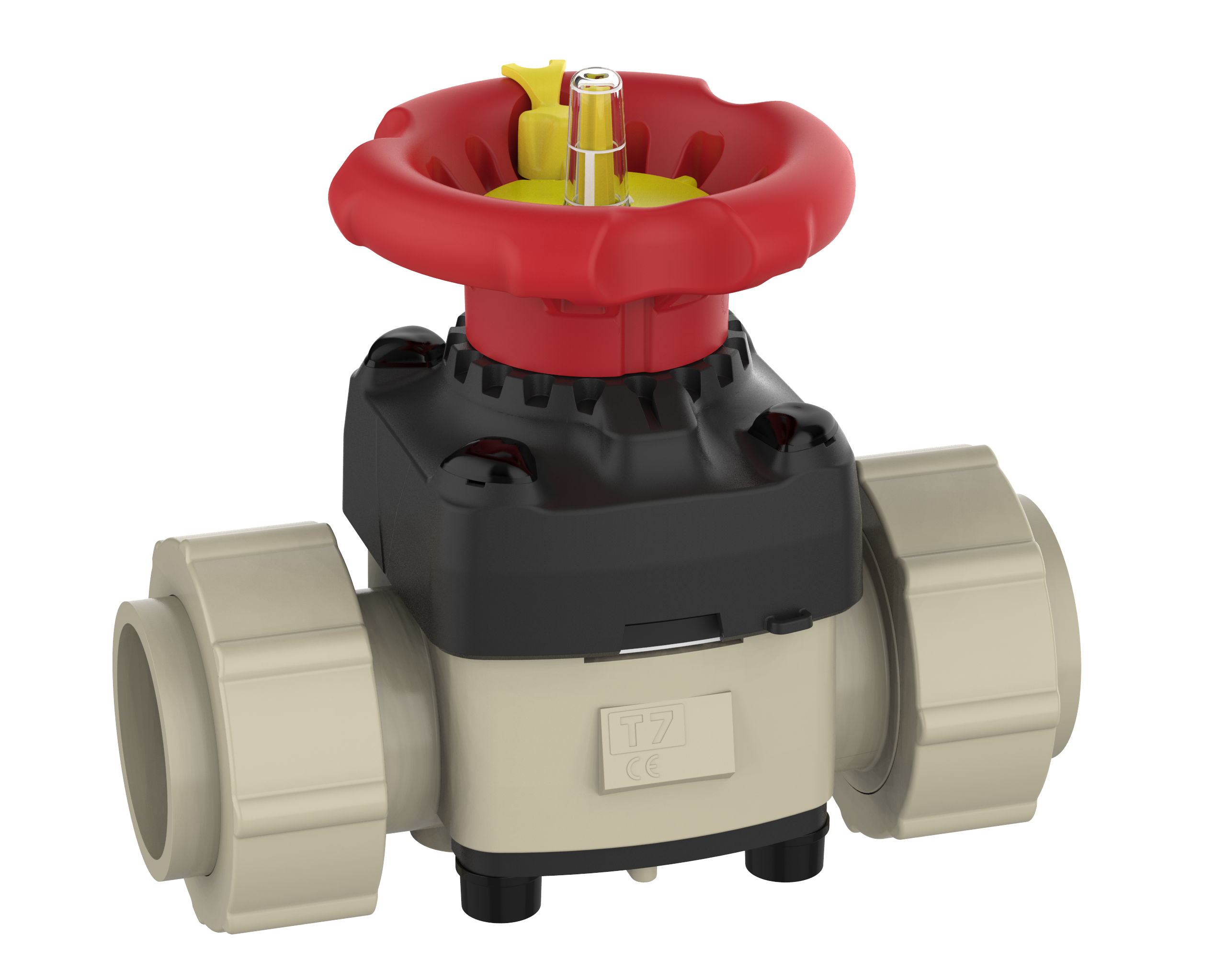 zawór membranowy PP praher T7